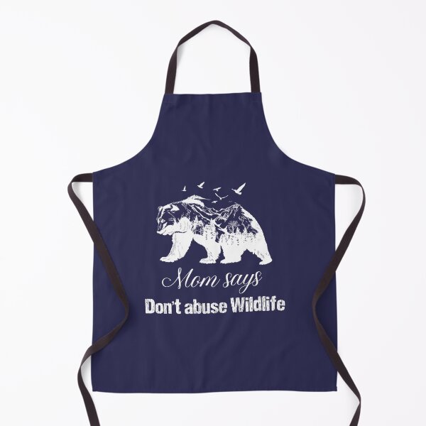 Item preview, Mom says, don’t abuse wildlife, Awesome gift for Environmental activists and wildlife lovers  designed and sold by abdelhak2005.