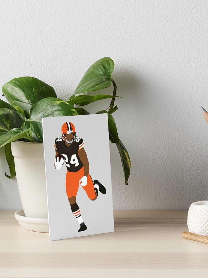 Nick Chubb!  Sticker for Sale by Amy Snively