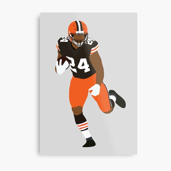 NFL Cleveland Browns - Nick Chubb 22 Wall Poster, 14.725 x 22.375 Framed  