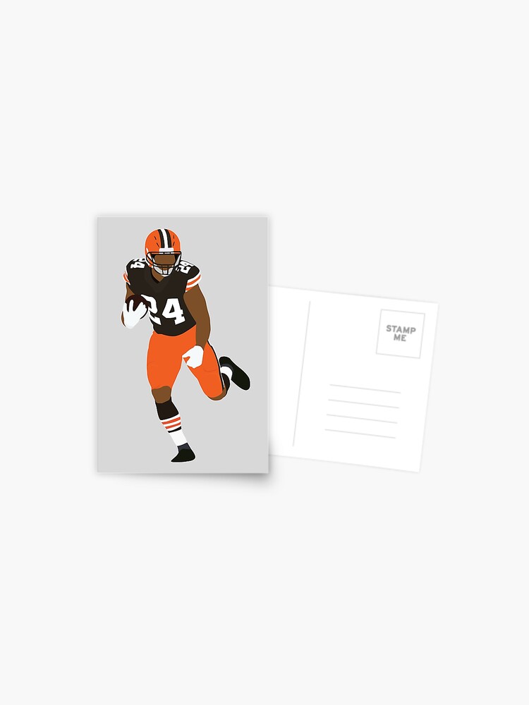 Nick Chubb!  Poster for Sale by Amy Snively