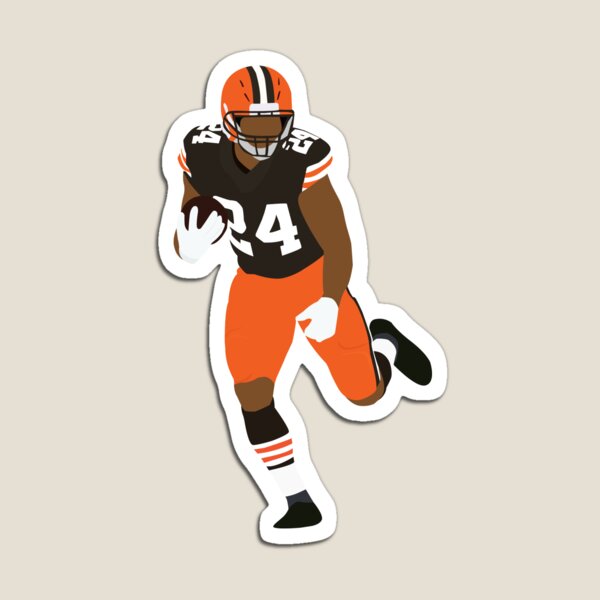 Cleveland Browns Jersey Shaped Odell Beckham Magnet