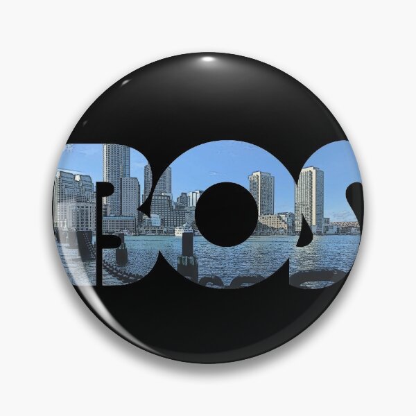 Item preview, Boston, Massachusetts BOS Harbor Cityscape designed and sold by CrabbyLobster.