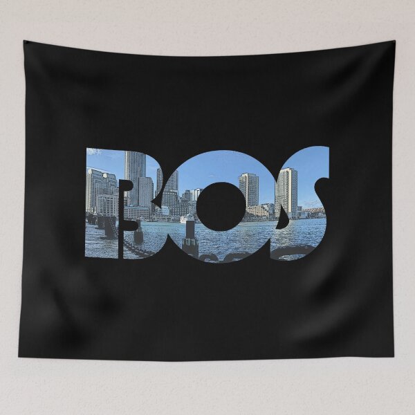 Item preview, Boston, Massachusetts BOS Harbor Cityscape designed and sold by CrabbyLobster.