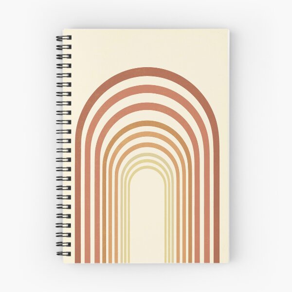 Item preview, Boho warm abstract rainbow designed and sold by MarsPrints.