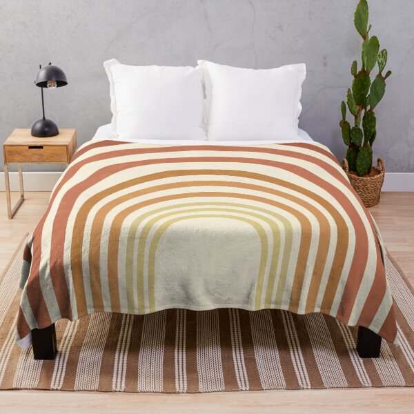 Item preview, Boho warm abstract rainbow designed and sold by MarsPrints.