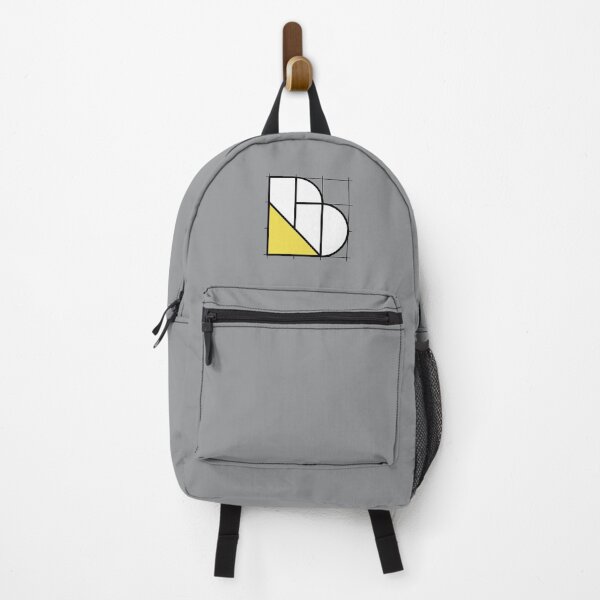 Item preview, B // Perfectionist Alphabet (Pantone Ultimate Gray + Illuminating) designed and sold by fumauk.