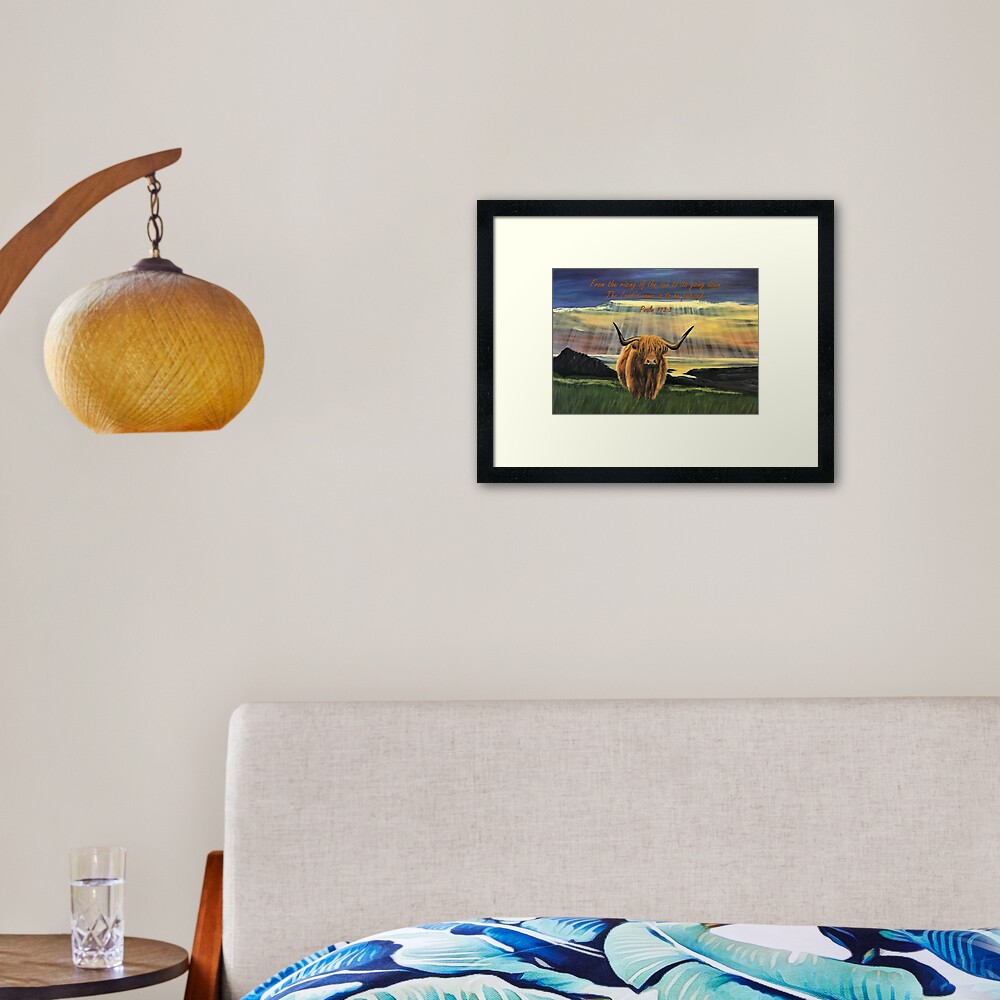 Item preview, Framed Art Print designed and sold by EuniceWilkie.