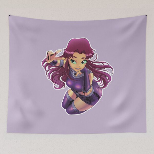 Item preview, Starfire Sticker designed and sold by iorxlmad.