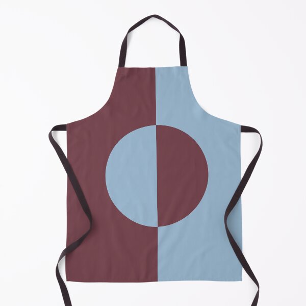 Aperçu de l'œuvre Design de cercle minimal bleu pastel et bordeaux 2021 Couleur de l'année Harmonie de la Terre et mûrier créée et vendue par ColorOfTheYears.