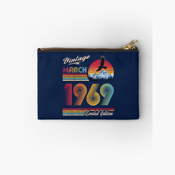 Item preview, March 1969 Birthday designed and sold by GreenSplash.