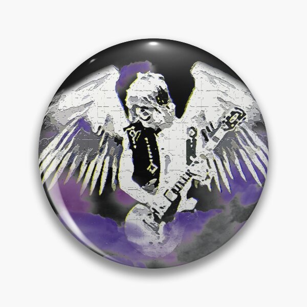 Item preview, Hard Rock Guardian Angel - Rock Music Art designed and sold by Strawbery-Drive.