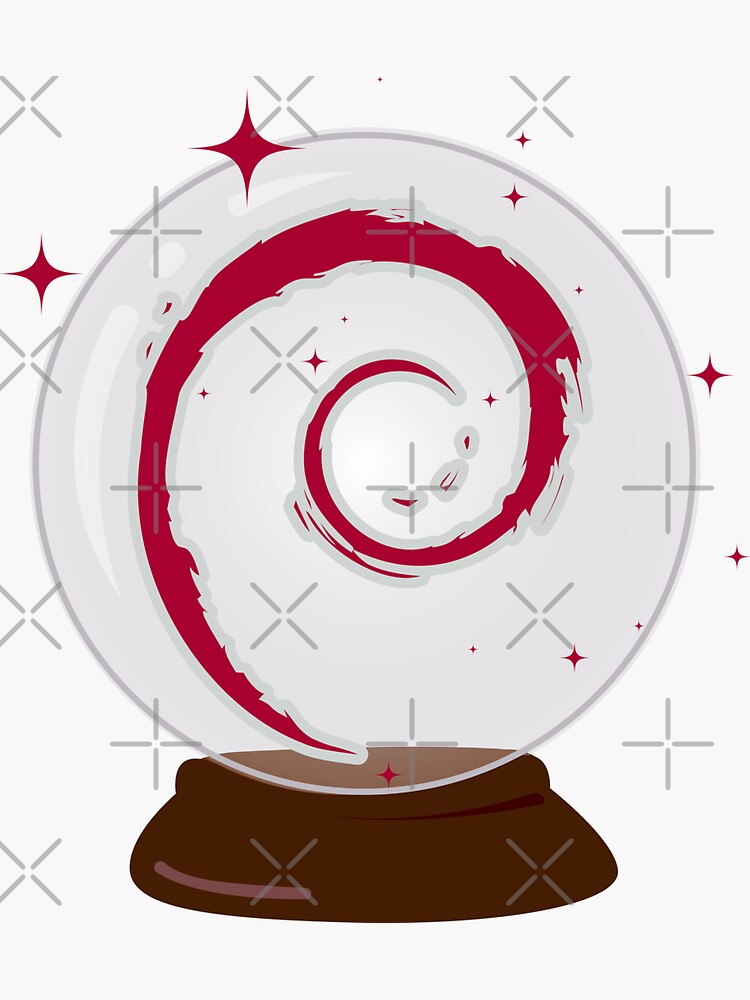 Debian Crystal Ball by brainthought