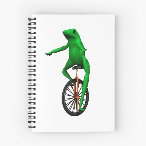 Item preview, Dat Boi - Unicycle Frog designed and sold by ClickyCrisp.
