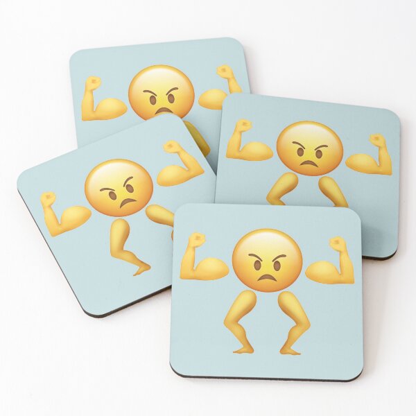 Item preview, Buff Emoji designed and sold by AMKnite.