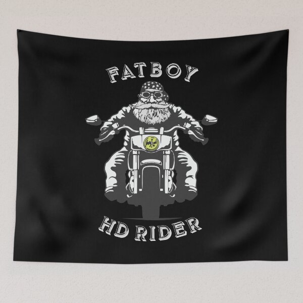 Item preview, MOTORCYCLE BIKE RIDER - FATBOY RIDER designed and sold by pannolinno.