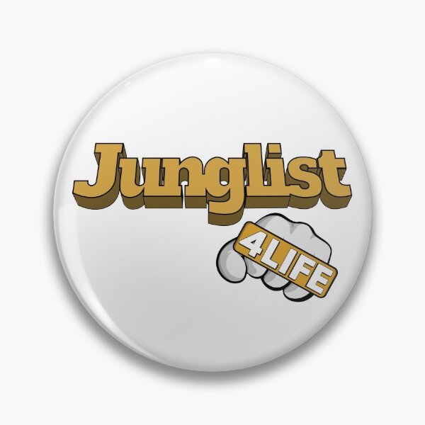 Item preview, Junglist 4 Life - Small Fist - GOLD designed and sold by BLICK-DESIGNS.