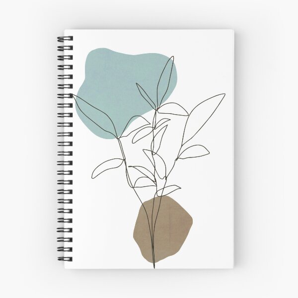 Item preview, Abstract botanical and shapes boho designed and sold by MarsPrints.
