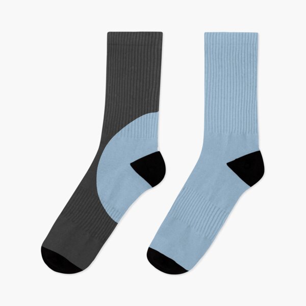 Item preview, Pastel Blue and Black Minimal Circle Design 2021 Color of the Year Earth's Harmony and True Black designed and sold by ColorOfTheYears.