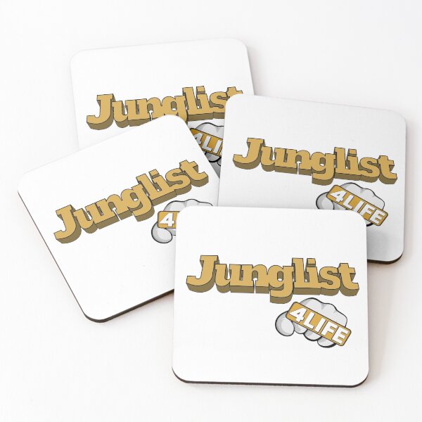 Item preview, Junglist 4 Life - Small Fist - GOLD designed and sold by BLICK-DESIGNS.
