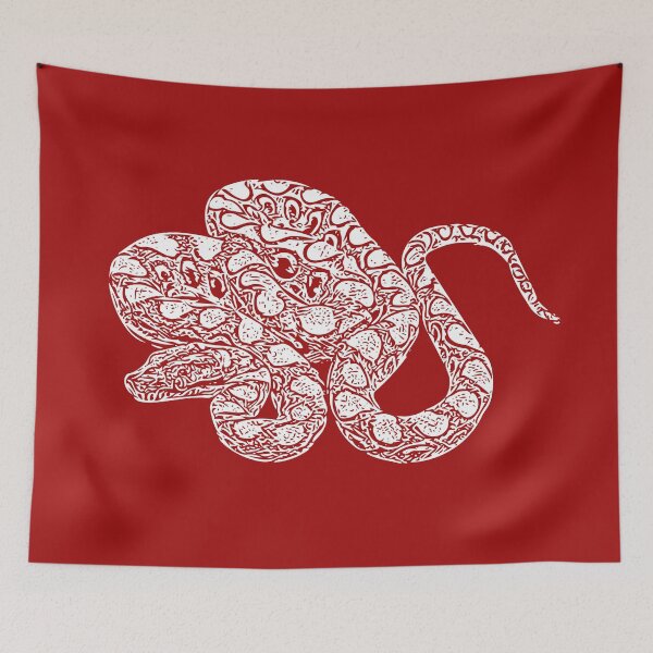 Item preview, Rainbow Boa White Design designed and sold by designsasstultd.
