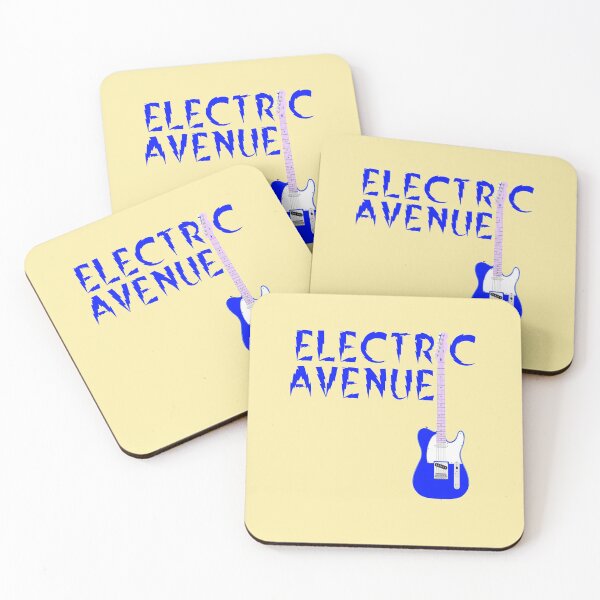 Item preview, Electric Guitar, Electric Avenue, Blue Guitar designed and sold by HomeConscious.