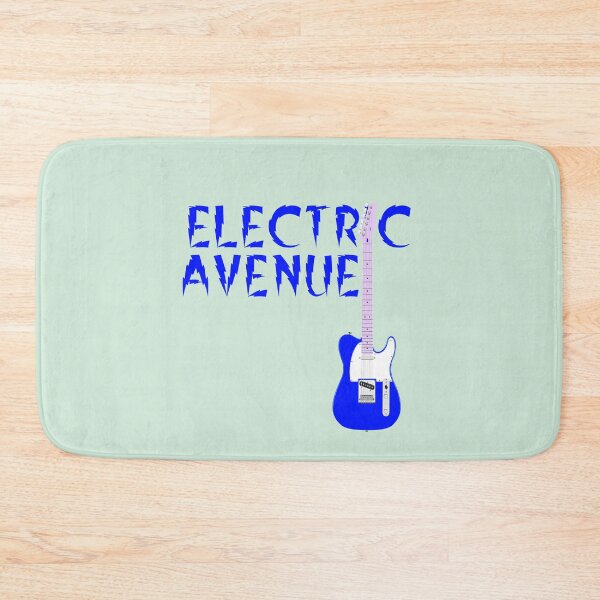 Item preview, Electric Guitar, Electric Avenue, Blue Guitar designed and sold by HomeConscious.