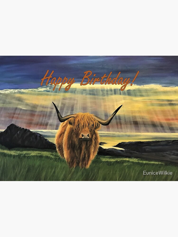 Thumbnail 2 of 2, Greeting Card, Basking in Sunshine - Birthday Card designed and sold by EuniceWilkie.