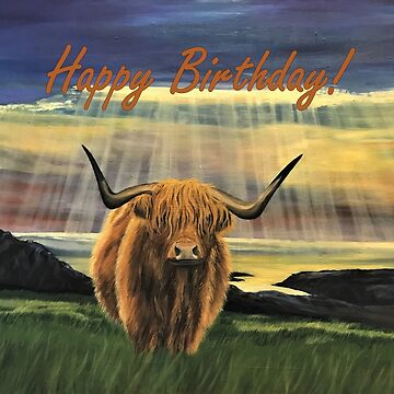 Artwork thumbnail, Basking in Sunshine - Birthday Card by EuniceWilkie
