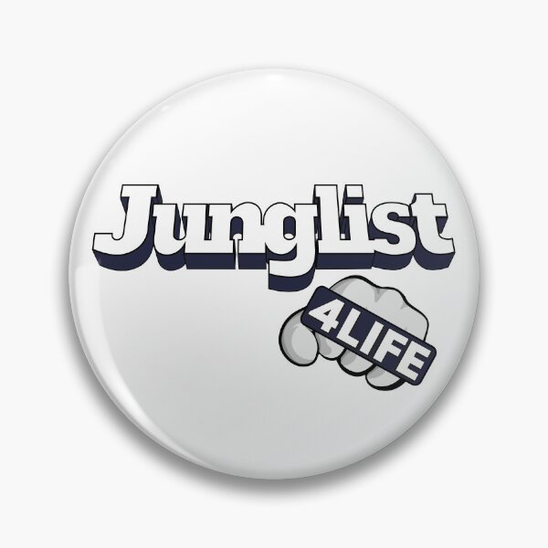 Item preview, Junglist 4 Life - Small Fist - BLUE designed and sold by BLICK-DESIGNS.