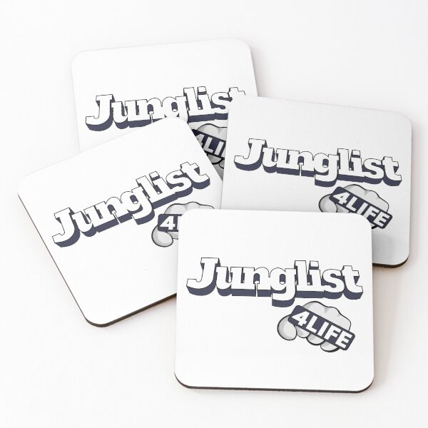 Item preview, Junglist 4 Life - Small Fist - BLUE designed and sold by BLICK-DESIGNS.
