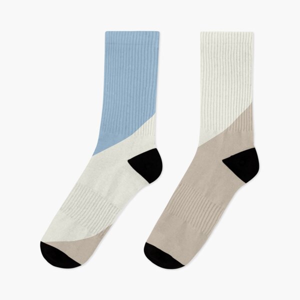 Item preview, Pastel Blue Off White Beige Stripe Pattern 2021 Color of the Year Earth's Harmony & Accent Hues designed and sold by ColorOfTheYears.