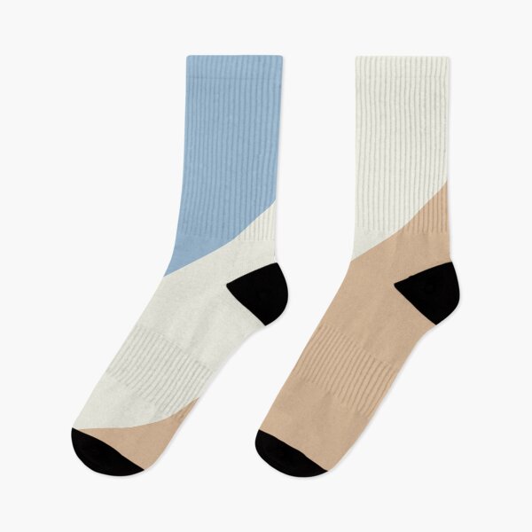 Item preview, Pastel Blue Off White Peach Stripe Pattern 2021 Color of the Year Earth's Harmony & Accent Hues designed and sold by ColorOfTheYears.