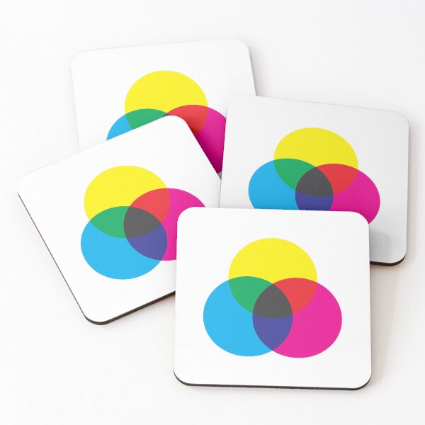Item preview, CMYK circles designed and sold by Charlotte Murray.