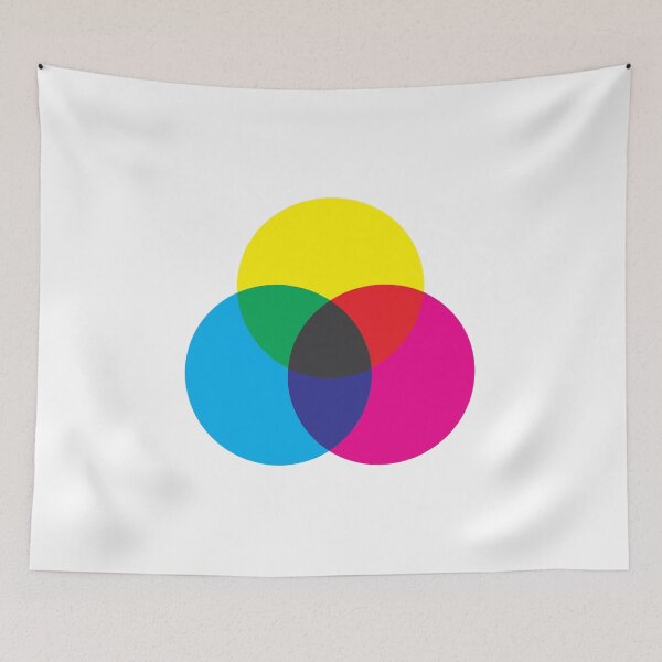Item preview, CMYK circles designed and sold by Charlotte Murray.
