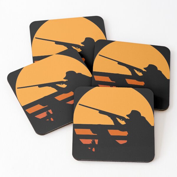 Item preview, Bird hunter with dog retro silhouette  designed and sold by Wingo-Designs.
