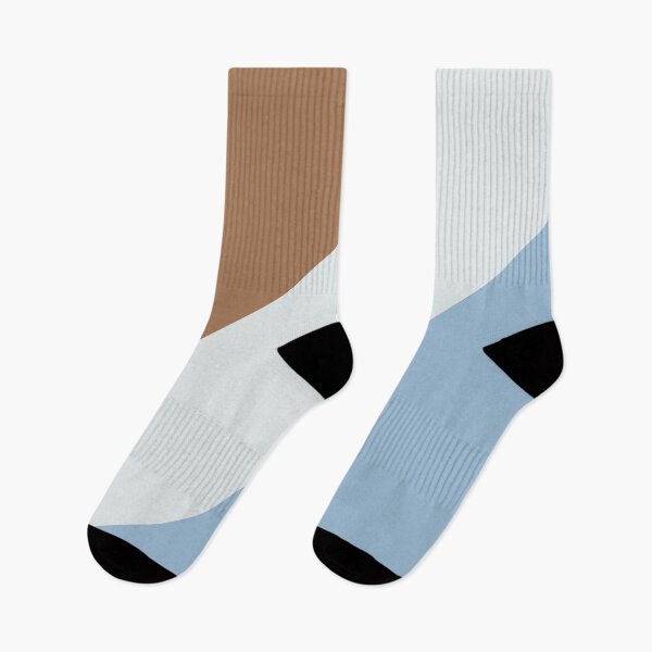 Item preview, Pastel Blue White Brown Diagonal Stripe Pattern 2021 Color of the Year Earth's Harmony & Accent Hues designed and sold by ColorOfTheYears.