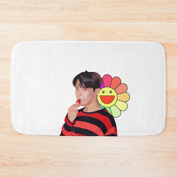 Item preview, J Hope BTS fan art with Hobi flower  designed and sold by Alpineocean.