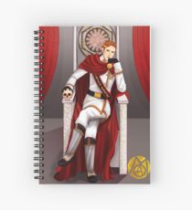 Emperor Hux Spiral Notebook