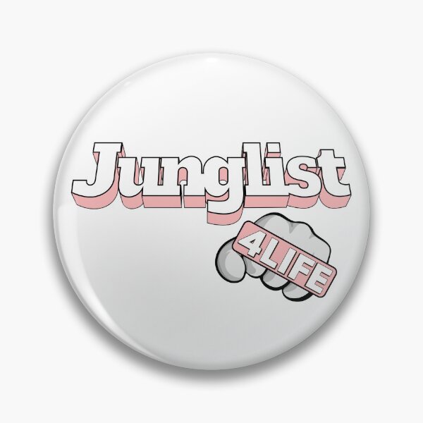 Item preview, Junglist 4 Life - Small Fist - BLUE designed and sold by BLICK-DESIGNS.