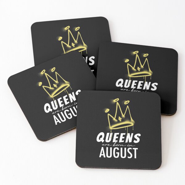Item preview, Queens are born in August designed and sold by BeRudeShop.