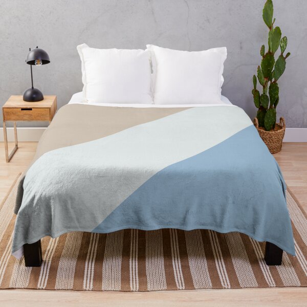 Item preview, Pastel Blue White Beige Diagonal Stripe Pattern 2021 Color of the Year Earth's Harmony & Accent Hues designed and sold by ColorOfTheYears.