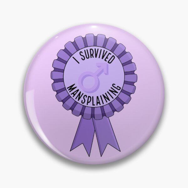 Item preview, I survived mansplaining designed and sold by BaconPancakes21.