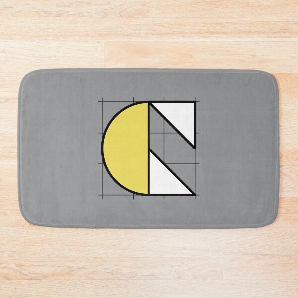 Item preview, C // Perfectionist Alphabet (Pantone Ultimate Gray + Illuminating) designed and sold by fumauk.