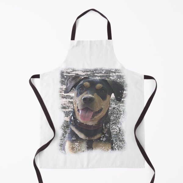 Item preview, Rottweiler Puppy Mixed Artwork designed and sold by OByD.