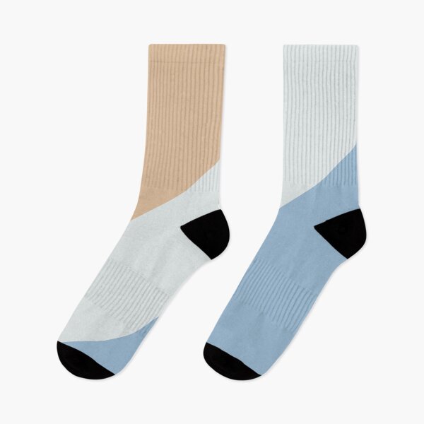 Item preview, Pastel Blue White Peach Diagonal Stripe Pattern 2021 Color of the Year Earth's Harmony & Accent Hues designed and sold by ColorOfTheYears.