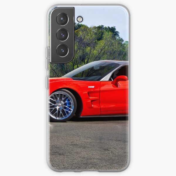 CORVETTE Chevy Logo Rojo Samsung Galaxy S5 S6 S7 S8 S9 S10 S10e Edge Plus Caso CORVETTE Chevy Logo Rojo Samsung Galaxy S5 S6 S7 S8 S9 S10 S10e Edge Plus Caso