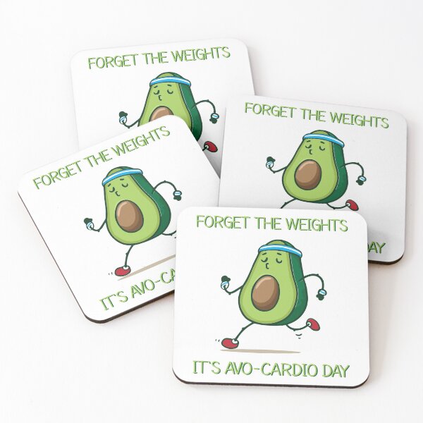 Item preview, Forget the weights its avo-cardio day designed and sold by Forever-Design.