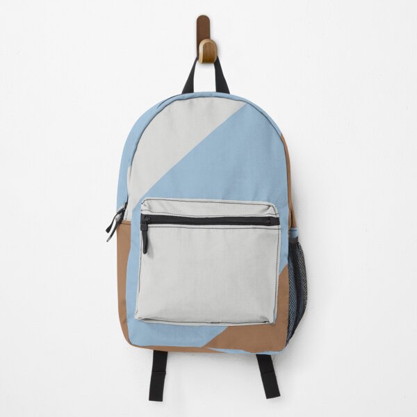 Item preview, Pastel Blue Grey Brown Diagonal Stripe Pattern 2021 Color of the Year Earth's Harmony and Accent Hues designed and sold by ColorOfTheYears.