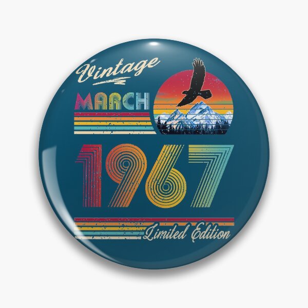 Item preview, Vintage March 1967 Birthday designed and sold by GreenSplash.