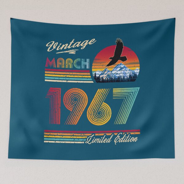 Item preview, Vintage March 1967 Birthday designed and sold by GreenSplash.
